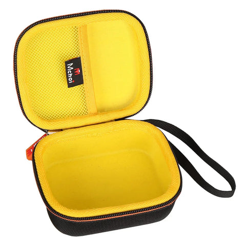 Mchoi Hard Carrying Case Fits for PREXISO 2-in-1 Laser Tape Measure,Digital Distance Meter, EVA Portable Storage Case Shockproof, Case Only, yellow interior.