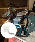 Image of Solid Bench Grinder Safety Gauge With Dead Nuts Accurate Magnetic Holder And Portable Storage Box for checking wheel clearance.