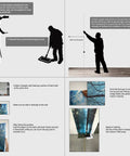 Installation process of Self Adhesive Canvas Wall Mural 58 By 80 Inches Five Panels 58 By 16 Each with rainforest design