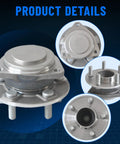 Front Wheel Hub And Bearing Assembly 513325 Compatible With Dodge Challenger 2012 To 2023, Dodge Charger 2012 To 2023