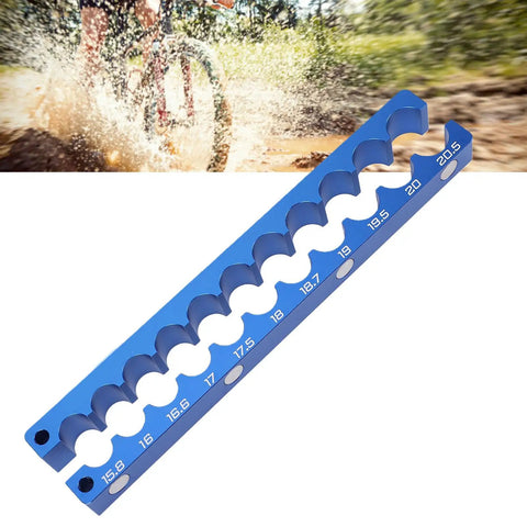 Must-Have Bicycle Fork Hub Clamp With CNC Milled Aluminum Alloy Axle Spindle Vise Insert for precise bike repair and adjustments.