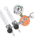 Argon Pressure Regulator With Double Tube Design For TIG And MIG Welding Equipment, G5/8 Female Thread, Smooth Gas Flow