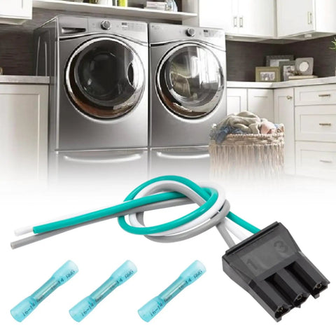 Daconovo Washer Lid Switch Connector Wire Harness Replacement Part. High Quality Four Wire Pigtail Compatible With Agitator Machines. Replaces PS1173898 and 2172937. Durable And Affordable Appliance Repair Solution. Ensure Easy Fixes For Your Stacked
