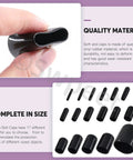 Must Have 496 Piece Black Vinyl Rubber End Caps Kit With 17 Sizes From 1.5mm To 20mm displaying quality material and size options