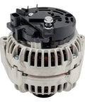120 Amp Mercedes C240 C320 Alternator Replacement, 12V unit with 6 groove pulley, designed for 2001-2005 models.