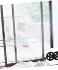 Pro Grade Heavy Duty Roller Guide Wheel Set for Sliding Doors and Barn Door Tracks on glass sliding door