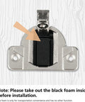 Soft Close Cabinet Hinges For No Drill Installation Silent No Tilt Design Precise Hole Spacing Prevents Sagging Steel View