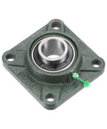 Flange Block Bearing UCF206 30mm Bore Cast Iron Housing Set Screw Lock for machinery shaft support