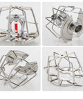 White Fire Sprinkler Head Guard Cover Cage Protector For 1/2 Inch Ceiling Mount Featuring No Drama Setup And Solid Shield Against Toddlers And Pets On Side Wall And Pendent Heads in various angles.