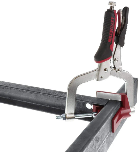 90 Degree Corner Clamp With Swivel Head, Adjustable Right Angle Woodworking Clamp For Cabinet Making, Drawer Assembly, Pocket Hole Joinery