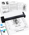 No Brainer Wireless Thermal Printer That Spits Crisp Eight By Eleven Docs Straight From Your Phone Without Inky Mess Sweet For Road Warriors And Campus Crews Needing Fast Prints On The Fly, printing documents.