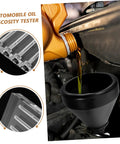 Transmission Oil Viscosity Testing Stand For Auto Maintenance Engine Oil Tester Acrylic Comparator Durable Tool For Precise Viscosity Readings Ideal For Auto Shops And DIY Garages, acrylic oil test stand pouring fluid