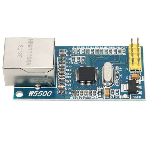 W5500 Ethernet Module For Microcontrollers With Hardware TCP IP Stack And SPI Interface Ten And Hundred Mbps Auto Response