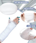 Elastic Arm And Wrist Stockinette Tubing For Pre Wrap Use, soft, breathable cotton for arm cast protection, thumb spica design