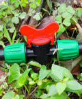 10 Pack Inline Half Inch Drip Irrigation Ball Valves With Locking Barbed Ends Shut Off Valves Kit For Garden Irrigation