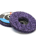 Heavy Duty Flap Disc Set For 125mm Orbital Sander And Angle Grinder, 6 Pack 5 Inch Abrasive Grinding Discs, close-up view