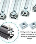 100 Pack Sliding T Nuts For 2020 Series Aluminum Extrusion M5 Thread Hammer Head T Nuts in 6mm T Slot, Zinc Alloy