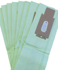 Green Double Wall Type CC Vacuum Bags For Oreck XL Upright Vacuums, Pack Of Eight, Select Filtration With Closure