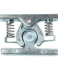 Heavy Duty Double Roller Cabinet Door Catch With Spring Loaded Latch, 65x42mm stainless steel for smooth cabinet control.