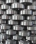 Stack of Two Pack Tapered Roller Bearings LM11749 LM11710, durable 52100 GCr15 steel, 17.462mm bore, 28.500mm OD, for heavy-duty use