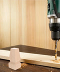 Four Solid Wood Furniture Legs With Light Carved Square Design For Tables Cabinets Beds And Sofas Replacement Parts