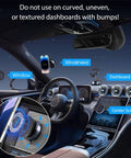 Vacuum Magnetic Car Phone Holder For MagSafe Hands Free 360 Degree Rotatable Mount With Solid Suction on car windshield