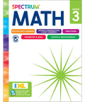 Third Grade Math Workbook for Kids Ages 8 To 9 Master Multiplication Division Fractions Addition And Subtraction cover