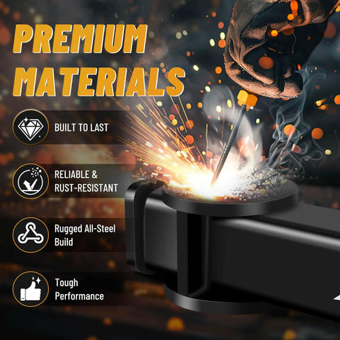 Upgraded Wheel Hub And Bearing Removal Tool Kit Pro Grade Heavy Duty Hub Puller with all-steel build and rust resistance.