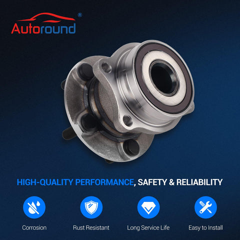 Rear Wheel Bearing And Hub Assembly For Subaru Forester Impreza Outback Crosstrek Legacy WRX STI BRZ Scion FR-S Toyota 86