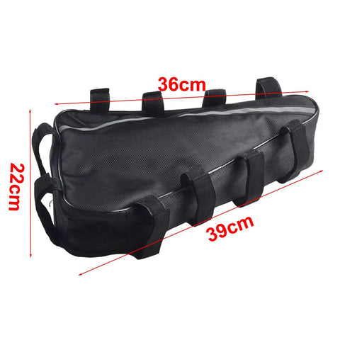 Triangle Ebike Battery Bag For Frame Mount Heavy Duty Lithium Ion Battery Pouch For 24V To 72V Systems Hanging Bike Case For Mountain And Road Bikers Secure Stable Power Pack Storage On Every Ride
