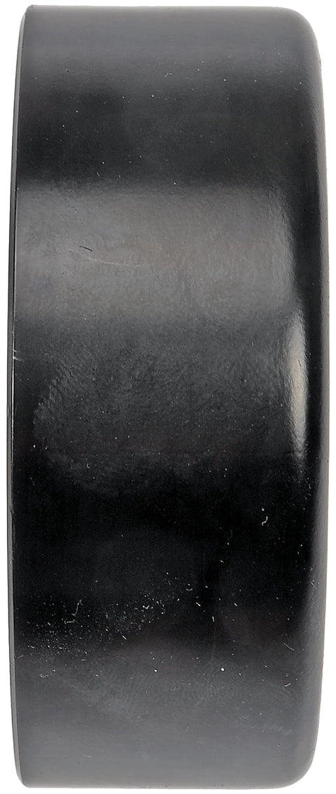 Dorman 419-672 accessory drive belt idler pulley, black plastic, side view