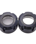 ER32 UM Collet Clamping Nut With Dynamic Balance Holes For CNC Milling Chuck Holder Lathe 2 Pack Hardened 42Cr Steel