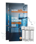 Tough As Nails Bacteria Water Test Kit For Homes And Wells Delivers Snappy Six Hour Results Detects Coliform E Coli In Drinking And Tap Water Four Pack with vials and test packets.