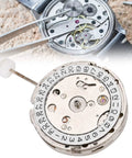 Premium Watch Movement Replacement Part Kit With 2813 Mechanical Movement durable metal components in close-up view