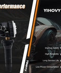 Preprogrammed TPMS Sensor Tire Pressure Monitoring System replaces 13598771, showcasing a detailed side view of the sensor.