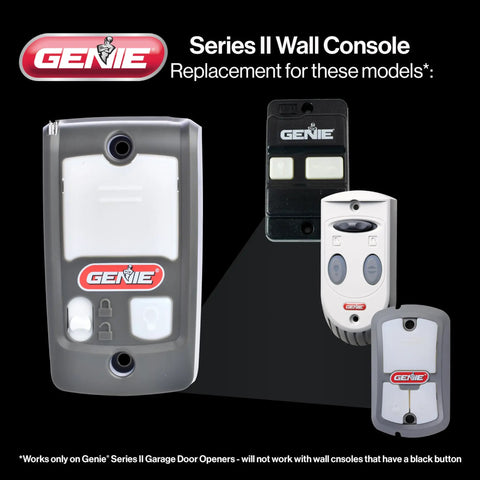 Series II Wall Console for Garage Door Opener With Sure Lock Vacation Lock for Extra Security, Backlit Light Button, product image