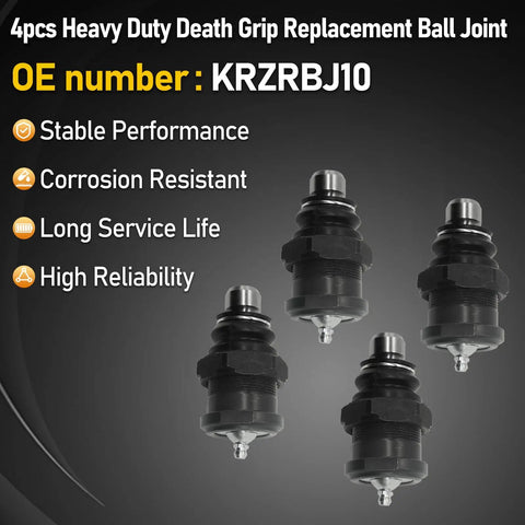 Heavy Duty Ball Joints For RZR XP 1000 And RZR XP 4 1000 2014-2024 EPS Turbo S Pro XP Models Replacement KRZRBJ10 Pack, 4pcs