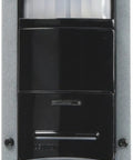Ceiling Mount Occupancy Sensor With Passive Infrared, 24VDC 35mA, 1000 Sq Ft Field Of View, Multi Technology, black, front view