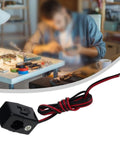 Rock Solid Split Core Current Transformer Clamp Sensor For Ev Chargers And Grid Panels 50 To 200 Amps showcasing black finish and low resistance leads.