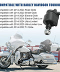 Harley Touring Ignition Switch Housing Replacement 71400012B-003 For Electra Glide Road Glide Street Glide Ultra Limited And Tri Glide 2014-2024 an aftermarket black housing