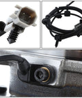 Front Wheel Bearing Hub Assembly With ABS Sensor Plug And Cable For Jeep Commander Grand Cherokee 2005 To 2010