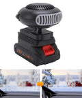 Game Changing Cordless Car Heater And Windshield Defogger Featuring A Built In Battery for quick frost removal and compact design.