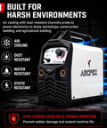 200 Amp Stick Welder 2 In 1 Portable Welding Machine Dual Voltage 110V And 220V with air cooling feature emphasized