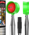 Telescopic Stainless Steel Golf Ball Retriever 9Ft 12Ft Long Reach With Double Sided Cup Durable Pick Up Tool displayed with packaging