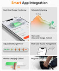 Smart App Integration features for Level Up Your Daily Drive With This Badass 40 Amp Level 2 EV Charger.
