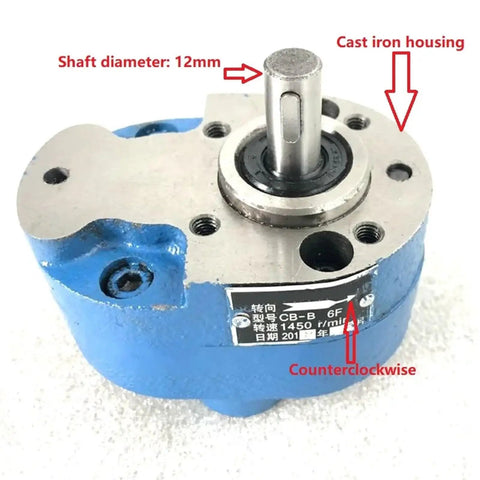 Cb-B Series Hydraulic Gear Pump Low Pressure Transfer Oil Unit Durable Integral Design High Precision Processing Reliable Performance Stable Operation Smooth And Efficient Fluid Moving For Industrial Machinery Needs Excellent Quality Control Ensuring