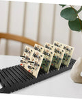 Black Anti Static PCB Rack 3 Piece Set Pro Grade 25 Slot ESD Safe Circuit Board Storage And Drying Shelf with boards
