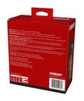 Red packaging of 8 Pack LED Flashlights With Batteries Included, showing instructions and product information.