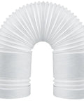 Anti Clockwise Thread Portable AC Exhaust Hose With 5.9 Inch Outer Diameter, 80 Inch Extendable Length, Flexible Vent Replacement Tube