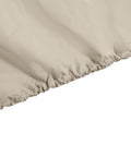 Close-up of Round Patio Table And Chair Set Cover For Up To 80-Inch Diameter And 30-Inch Tall All-Weather Protection with elastic edge